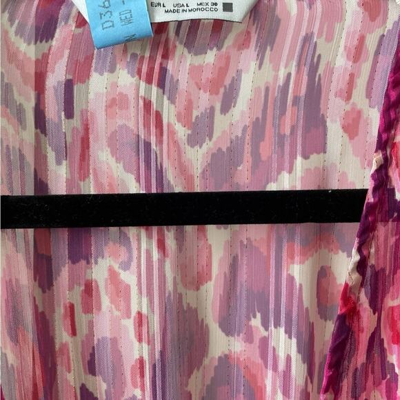 ZARA Midi – Transitional Layer, Pink Purple Jewel Tone, Sz L - Picture 5 of 6